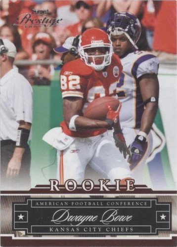 2008 Prestige Dwayne Bowe #167