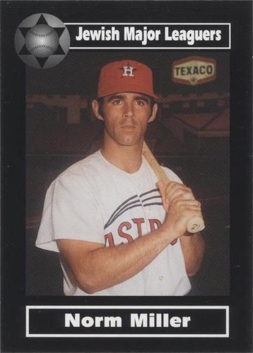2003 American Jewish Historical Society Jewish Major Leaguers - Norm Miller #98