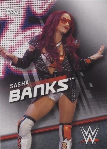 2016 Topps WWE Divas Revolution - Sasha Banks #33