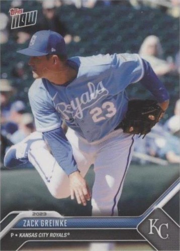 2023 Topps Now Road to Opening Day - Zack Greinke #OD-95
