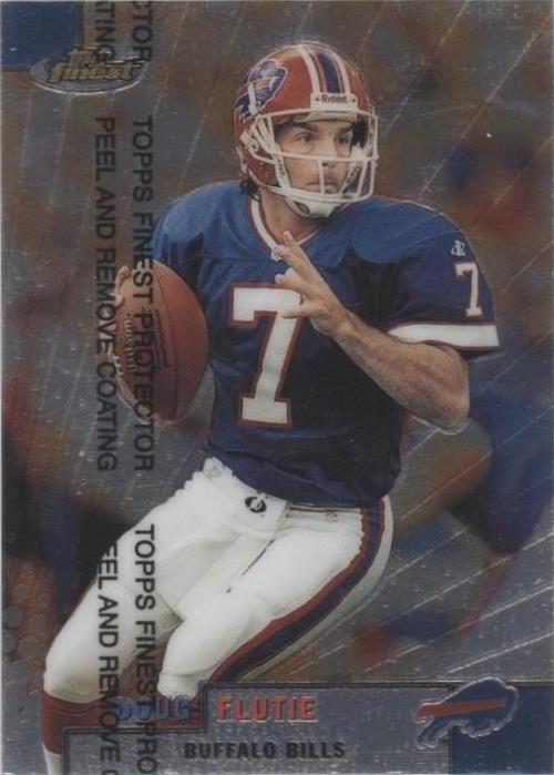 1999 Topps Finest Doug Flutie #120