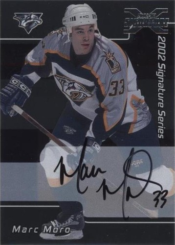 2002-03 In the Game Be A Player Signature Series - Marc Moro #215