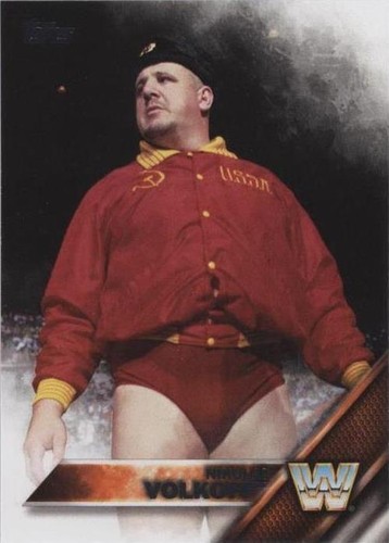 2016 Topps WWE Then Now Forever - Nikolai Volkoff #186