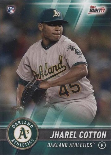 2017 Topps Bunt - Jharel Cotton #199