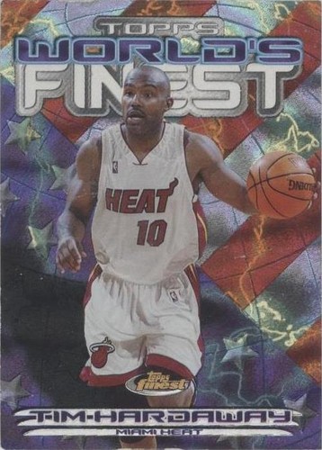 2000-01 Topps Finest - Tim Hardaway #WF8
