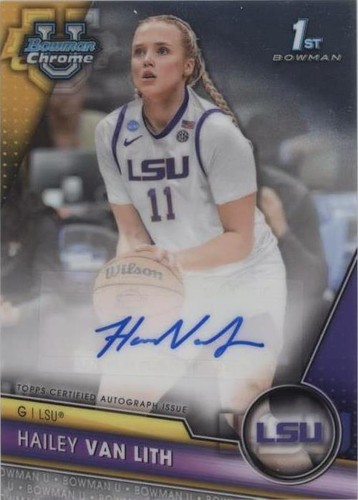 2023-24 Bowman University Chrome - Hailey Van Lith #BCPA-HVL