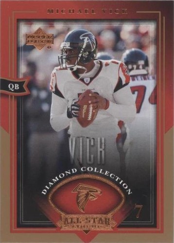 2004 Upper Deck Diamond Collection All-Star Lineup Michael Vick #1