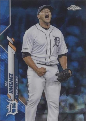 2020 Topps Chrome Update Series Sapphire Edition - Joe Jimenez #U-78