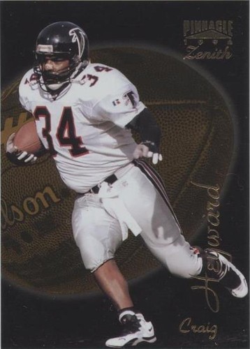 1996 Pinnacle Zenith Craig Heyward #Z-90