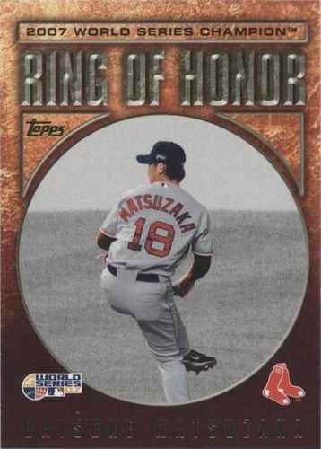 2009 Topps - Daisuke Matsuzaka #RH75