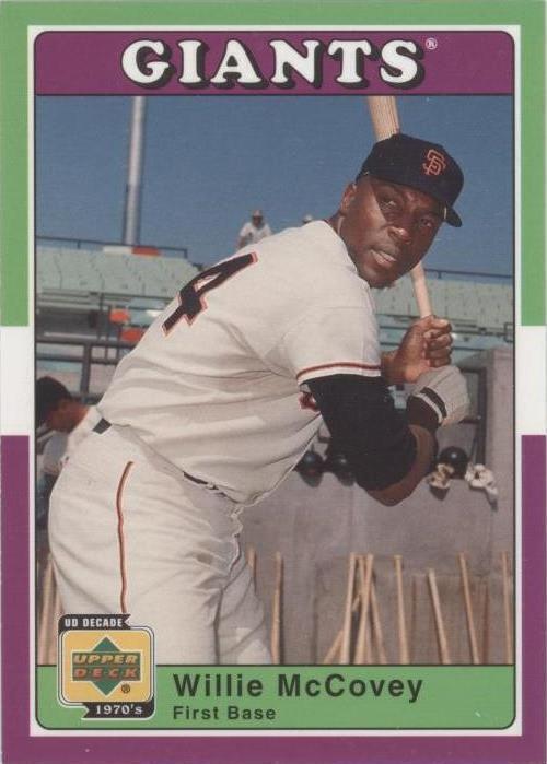 2001 Upper Deck Decade 1970 年代 - Willie McCovey #72