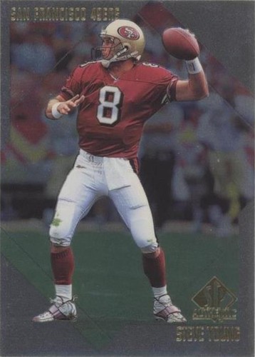 1997 SP Authentic Steve Young #166