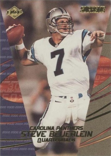 2000 Collector's Edge Supreme Steve Beuerlein #18