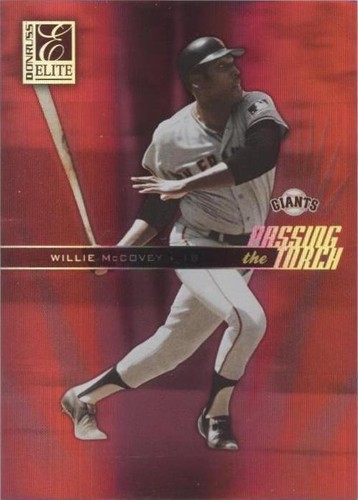 2004 Donruss Elite - Willie McCovey #PT-3