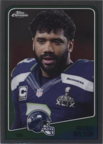 2015 Topps Chrome Russell Wilson #T60-RW