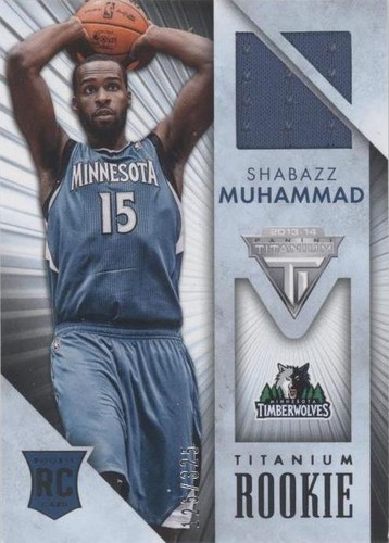 2013-14 Panini Titanium - Shabazz Muhammad #14
