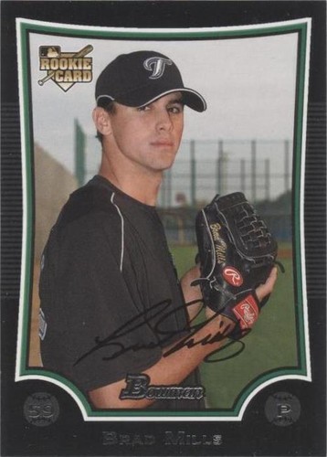 2009 Bowman Draft Picks & Prospects - Brad Mills #BDP31