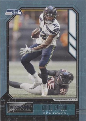 2020 Panini Playbook Chris Carson #98