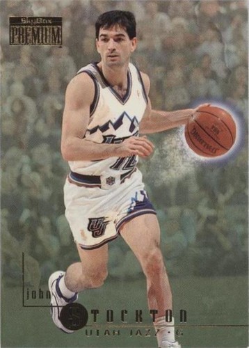 1996-97 Skybox Premium - John Stockton #195