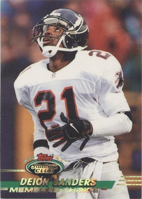 1993 Topps Stadium Club Deion Sanders No493