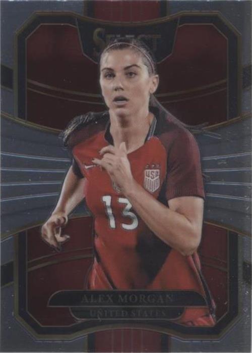 Panini Select Alex Morgan #13 2017-18