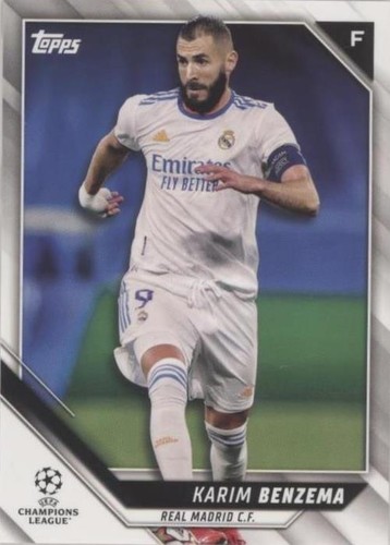 2021-22 Topps UCL Collection Karim Benzema #135