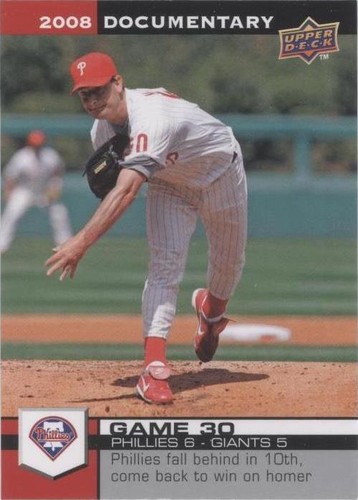 2008 Upper Deck Documentary - Jamie Moyer #810