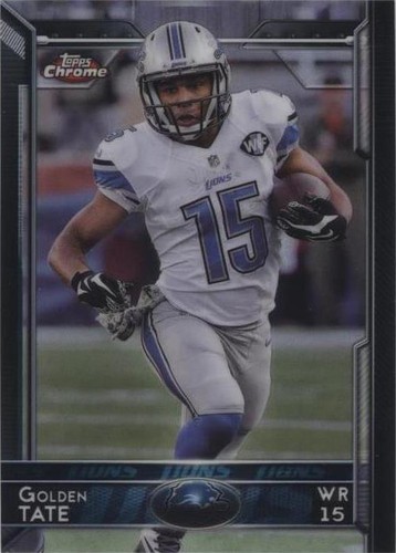 2015 Topps Chrome Golden Tate #72