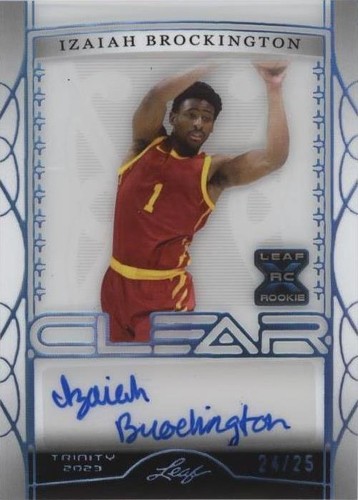 2022-23 Leaf Trinity - Izaiah Brockington #CA-IB1