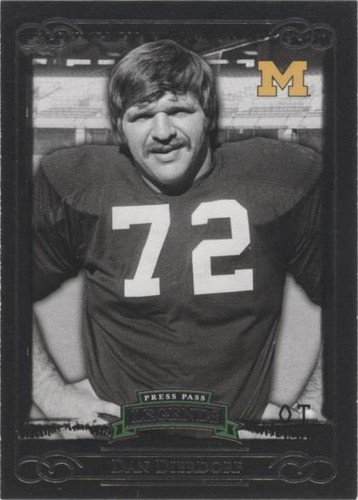 2008 Press Pass Legends Dan Dierdorf #71