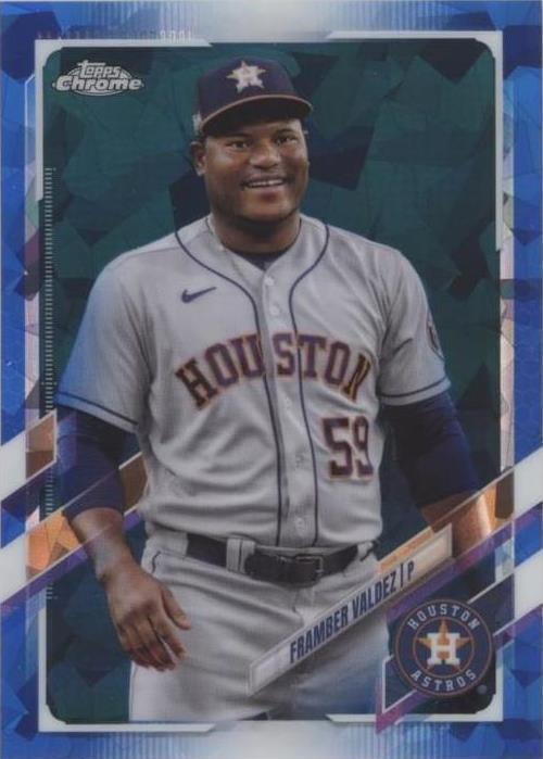 2021 Topps Chrome Sapphire Edition - Framber Valdez #514