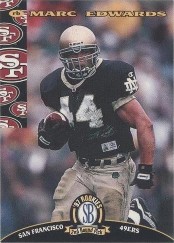 1997 Score Board Rookies Marc Edwards #57
