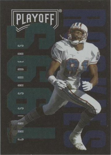 1995 Playoff Contenders Chris Sanders #129