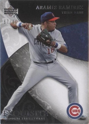 2007 Upper Deck Exquisite Rookie Signatures - Aramis Ramirez #32