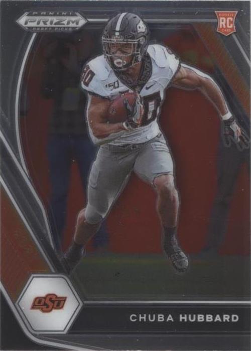 2021 Panini Prizm Draft Picks Chuba Hubbard #125
