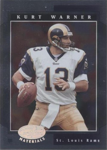 2001 Leaf Certified Materials Kurt Warner #57