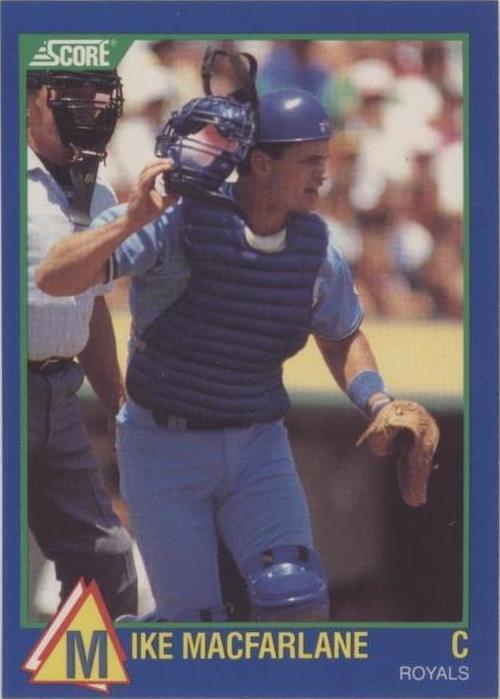 1989 Score 100 Hottest Rookies - Mike Macfarlane #97