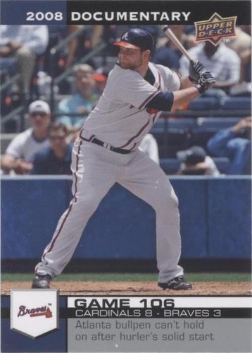 2008 Upper Deck Documentary - Brian McCann #3099