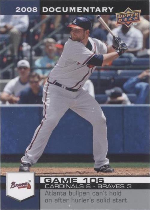 Documental Upper Deck 2008 - Brian McCann #3099