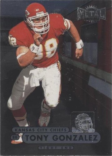 1998 Metal Universe Tony Gonzalez #114