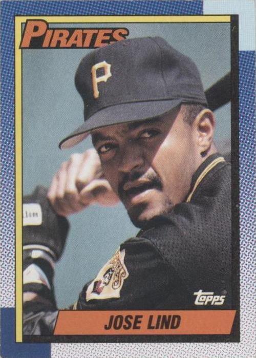 1990 Topps - Jose Lind #168