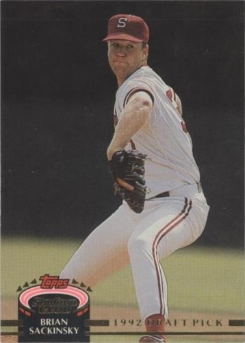 1992-93 Topps Stadium Club Jack Murphy Stadium - Brian Sackinsky #160