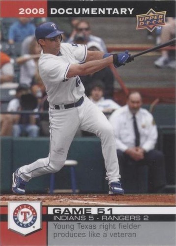 2008 Upper Deck Documentary - Michael Young #1771