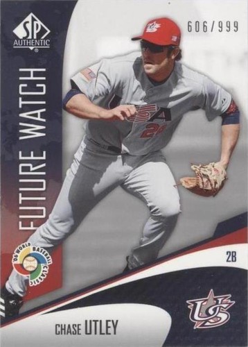 2006 SP Authentic - Chase Utley #WBC-100