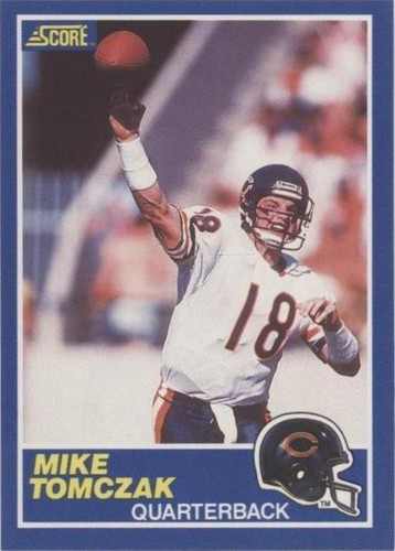 1989 Score Mike Tomczak #40