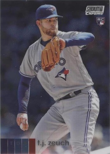 2020 Topps Stadium Club Chrome - T.J. Zeuch #294
