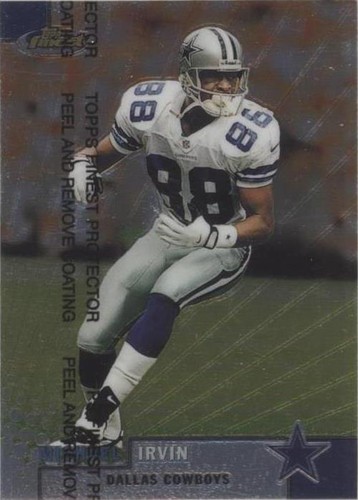 1999 Topps Finest Michael Irvin #39