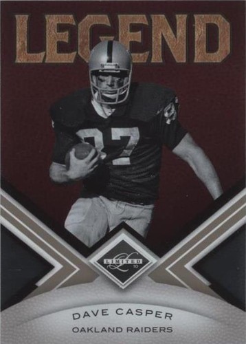 2010 Panini Limited Dave Casper #114