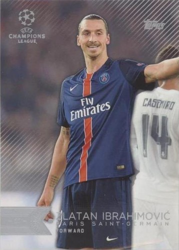 2015-16 Topps UCL Showcase Zlatan Ibrahimovic #2
