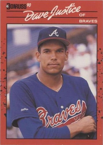 1990 Donruss - David Justice #704
